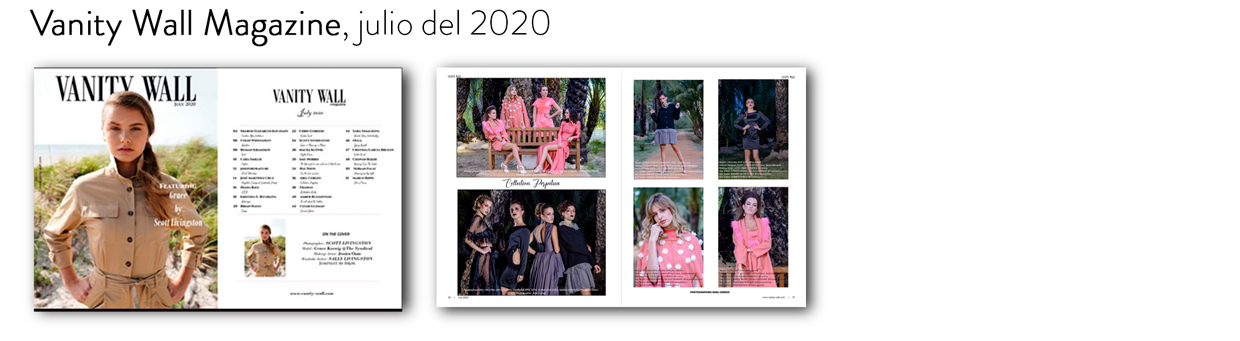 Publicaciones en revistas y magazines, fotografia de moda en Murcia